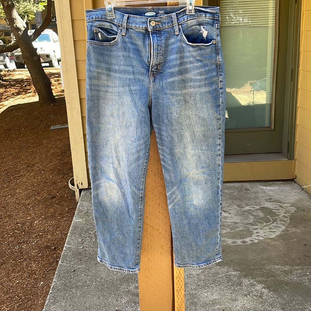 Old Navy Ski High Straight Leg Jean